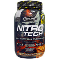 Muscletech, Nitro Tech, Mocha Cappuccino Swirl, 2.00 lbs (907 g)