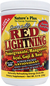 Natures Plus Source of Life Red Lightning Antioxidant Energy Drink - 0.5 lb