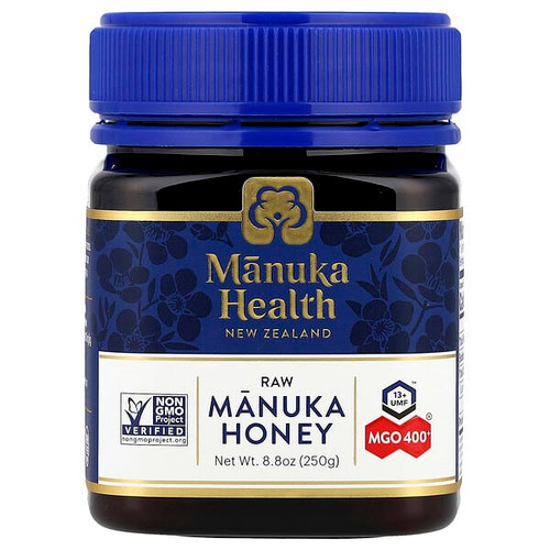 <img alt="Manuka Health, Raw Manuka Honey, UMF 13+, MGO 400+, 8.8 oz (250 g)" title="Manuka Health, Raw Manuka Honey, UMF 13+, MGO 400+, 8.8 oz (250 g),895015001544"