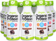 Orgain Plant-Based Protein Shake Smooth Chocolate -- 12 Bottles
