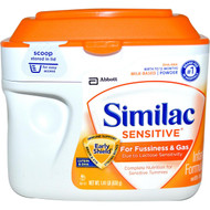 Similac, Sensitive, Infant Formula with Iron, Birth to 12 Months, 1.41 lb (638 g)