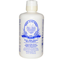 Herbal Answers, Pure Aloe Force, Liquified Aloe Vera Leaf, 32 fl oz (946 ml)