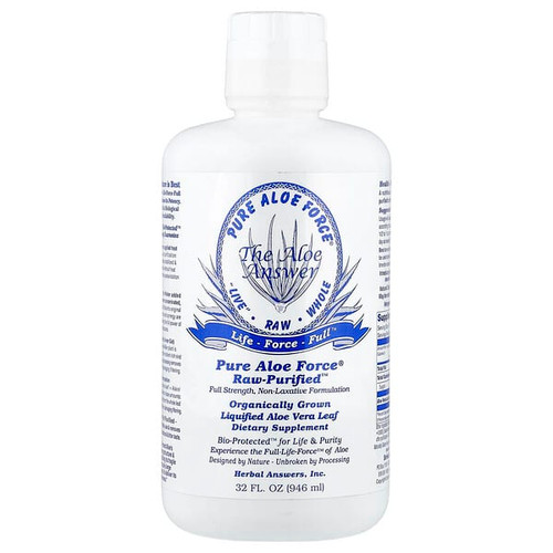 <img alt="Herbal Answers, Pure Aloe Force, Raw-Purified, 32 fl oz (946 ml)" title="Herbal Answers, Pure Aloe Force, Raw-Purified, 32 fl oz (946 ml),639764102646"