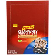 PowerBar, Clean Whey Protein Bar, Cookies and Cream Flavored, 16 Bars, 2.12 oz (60 g)