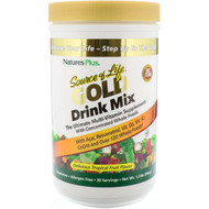 Natures Plus Source of Life Gold Drink Mix Tropical Fruit -- 30 Servings