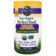 Garden of Life, Raw Organic Perfect Food, Alkalizer & Detoxifier, Lemon-Ginger , 10.1 oz (285 g)