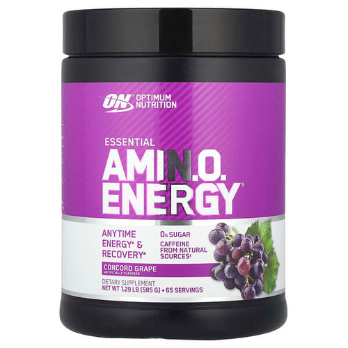 <img alt="Optimum Nutrition, Essential Amin.O. Energy, Concord Grape, 1.29 lb (585 g)" title="Optimum Nutrition, Essential Amin.O. Energy, Concord Grape, 1.29 lb (585 g),748927022940"