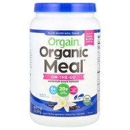 <img alt="Orgain, Organic Meal, On-The-Go Nutrition Shake Powder, Vanilla Bean, 2.01 lb (912 g)" title="Orgain, Organic Meal, On-The-Go Nutrition Shake Powder, Vanilla Bean, 2.01 lb (912 g),851770003377"