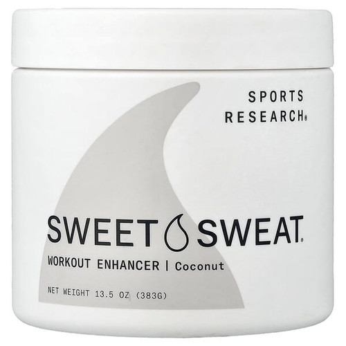 <img alt="Sports Research, Sweet Sweat, Workout Enhancer, Coconut, 13.5 oz (383 g)" title="Sports Research, Sweet Sweat, Workout Enhancer, Coconut, 13.5 oz (383 g),023249010050"