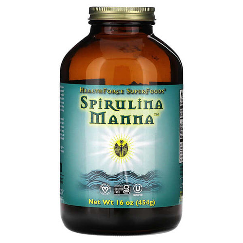 <img alt="HealthForce Superfoods, Spirulina Manna, 16 oz (454 g)" title="HealthForce Superfoods, Spirulina Manna, 16 oz (454 g),650786000048"
