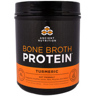Dr. Axe / Ancient Nutrition, Knochenbr?he-Protein, Kurkuma, 460?g