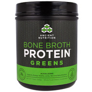 Dr. Axe, Ancient Nutrition, Bone Broth Protein Greens, 17.8 oz (505 g)