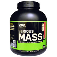Optimum Nutrition, Serious Mass, Strawberry, 6 lbs (2.72