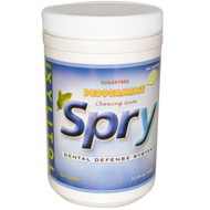 Xlear, Spry, Chewing Gum, Peppermint, Sugar Free, 600 Count (648 g)