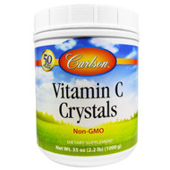 Carlson Labs, Vitamin C Crystals, 2.2 lbs (1000 g) (Discontinued Item)