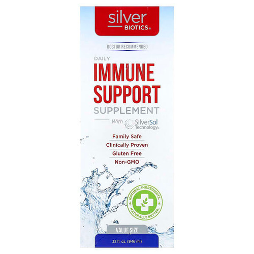 <img alt="American Biotech Labs, Silver Biotics, Daily Immune Support Supplement, 10 PPM, 32 fl oz (946 ml)" title="American Biotech Labs, Silver Biotics, Daily Immune Support Supplement, 10 PPM, 32 fl oz (946 ml),831060001320"