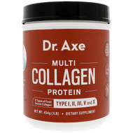 Dr. Axe / Ancient Nutrition, Mult-Kollagen Proteinpulver, 1 lb (454 g)