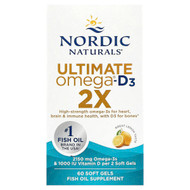 <img alt="Nordic Naturals, Ultimate Omega-D3 2X, Great Lemon, 60 Soft Gels" title="Nordic Naturals, Ultimate Omega-D3 2X, Great Lemon, 60 Soft Gels,768990021558"