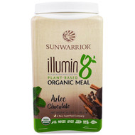 Sunwarrior, Illumin 8, Plant-Based Organic Meal, Aztec Chocolate, 35.2 oz (2.2 lb)