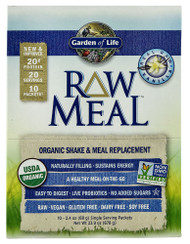 Garden of Life Organic RAW Meal Vanilla -- 10 Packets