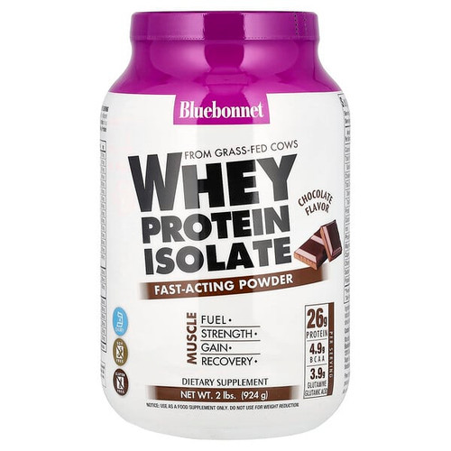 <img alt="Bluebonnet Nutrition, Whey Protein Isolate, Chocolate, 2 lbs (924 g)" title="Bluebonnet Nutrition, Whey Protein Isolate, Chocolate, 2 lbs (924 g),743715015692"