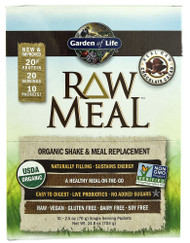 Garden of Life Organic RAW Meal Chocolate Cacao -- 10 Packets