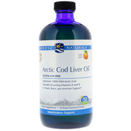 Nordic Naturals, Arctic Cod Liver Oil, Orange Flavor, 16 fl oz (473 ml)