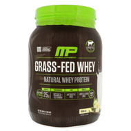 MusclePharm Natural, Grass-Fed Whey Protein, Vanilla, 1.85 lbs (840 g)