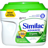 Similac, Organic Infant Formula with Iron, Powder, Birth to 12 Months, 1.45 lb (658 g)