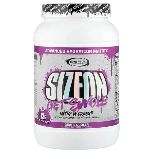 <img alt="Gaspari Nutrition, SizeOn, Intra Workout, Grape Cooler, 3.59 lbs (1.63 kg)" title="Gaspari Nutrition, SizeOn, Intra Workout, Grape Cooler, 3.59 lbs (1.63 kg),646511005242"