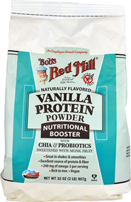 Bobs Red Mill Protein Powder Nutritional Booster  Vanilla - 32 oz