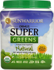 Sunwarrior Ormus Super Greens Organic Natural - 1 lb
