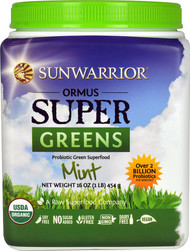 Sunwarrior Ormus Super Greens Organic  Mint - 1 lb