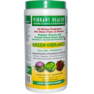 Vibrant Health, Green Vibrance +25 Billion Probiotics, Version 16.0, 12.5 oz (354.9 g)