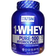 USN, 1 Whey Pure-100 Hydrolysate, Milk Chocolate, 3 lbs (1360 g)