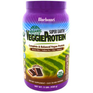 Bluebonnet Nutrition, Super Earth, Organic VeggieProtein, Chocolate Flavor, 2 lbs (930 g)