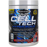 Muscletech, Performance Series, Cell Tech Hyper-Build, Extreme Fruit Punch, 1.07 lbs (485 g)