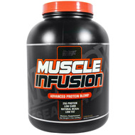Nutrex Research Labs, Muscle Infusion, Advanced Protein Blend, Chocolate, 5 lbs (2268 g)