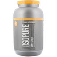 Natures Best, IsoPure, Protein Powder, Zero Carb, Vanilla Salted Caramel, 3 lbs (1.36