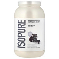 <img alt="Isopure, Zero Carb Protein Powder, Cookies & Cream, 3 lb (1.36 kg)" title="Isopure, Zero Carb Protein Powder, Cookies & Cream, 3 lb (1.36 kg),089094021979"