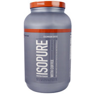 Natures Best, IsoPure, Protein Powder with Coffee, Colombian Coffee, 3 lb (1361 g)