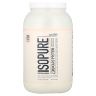 <img alt="Isopure, Zero Carb Protein Powder, Unflavored, 3 lb (1.36 kg)" title="Isopure, Zero Carb Protein Powder, Unflavored, 3 lb (1.36 kg),089094022457"