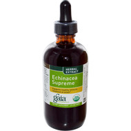 Gaia Herbs, Organics, Echinacea Supreme, 4 fl oz (120 ml)
