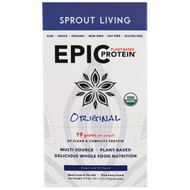 Sprout Living Epic Organic Plant-Based Protein Original -- 16 Packets