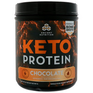 Ancient Nutrition KetoPROTEIN Chocolate -- 17 Servings