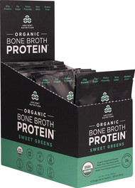 Ancient Nutrition Organic Bone Broth Protein Sweet Greens - 12 Packets