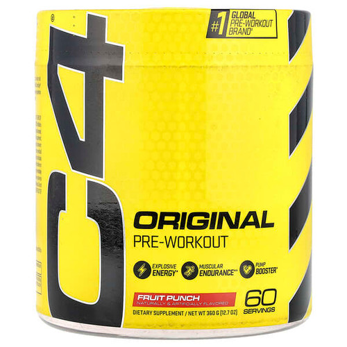 <img alt="C4 - Cellucor, C4 Original, Pre-Workout, Fruit Punch, 12.7 oz (360 g)" title="C4 - Cellucor, C4 Original, Pre-Workout, Fruit Punch, 12.7 oz (360 g),810390023943"