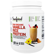 Sunfood, Raw Organic Vanilla Rice Protein, 2.5 lb (1.13