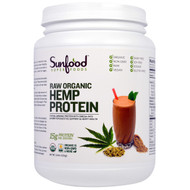 Sunfood, Raw Organic, Hemp Protein Powder, 2.5 lb (1.13