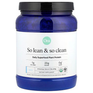 <img alt="Ora, So Lean & So Clean, Daily Superfood Plant Protein, Vanilla, 21.8 oz (618 g)" title="Ora, So Lean & So Clean, Daily Superfood Plant Protein, Vanilla, 21.8 oz (618 g),856720007009"